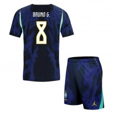 Brasilien Bruno G. 8 VM Udebanetrøje 2026 Børn