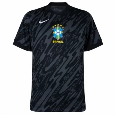 Brasilien Copa América 2024 Målmand Udebanetrøje Fodboldsæt