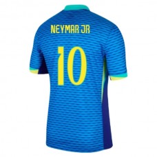 Brasilien Copa América 2024 Neymar Jr 10 Udebanetrøje Fodboldsæt
