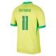 Brasilien Copa América 2024 Raphinha 11 Hjemmebanetrøje Fodboldsæt