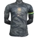 Brasilien Hjemmebanetrøje Black Graffiti 2025-26 Fodboldsæt