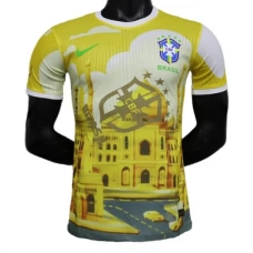 Brasilien Hjemmebanetrøje Palacio Do Sol 2025-26 Fodboldsæt