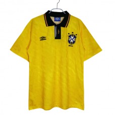 Brasilien Hjemmebanetrøje Retro 1991-93 Fodboldsæt