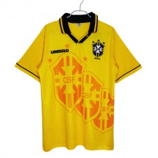 Brasilien Hjemmebanetrøje Retro 1993 Fodboldsæt