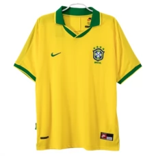 Brasilien Hjemmebanetrøje Retro 1997 Fodboldsæt