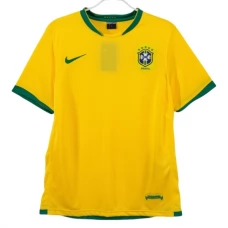 Brasilien Hjemmebanetrøje Retro 2006 Fodboldsæt