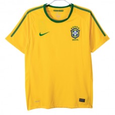 Brasilien Hjemmebanetrøje Retro 2010 Fodboldsæt
