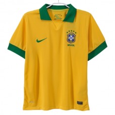 Brasilien Hjemmebanetrøje Retro 2013 Fodboldsæt