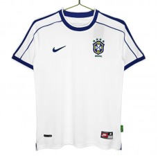 Brasilien Målmand Retro Udebanetrøje 1998