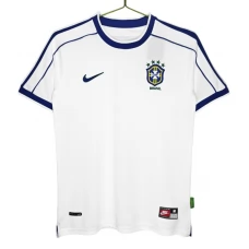 Brasilien Målmand Retro Udebanetrøje 1998