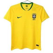 Brasilien Retro Hjemmebanetrøje 2018