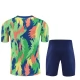 Brasilien Trænings T-shirt Sæt Børn 2025-26 - Shorts Grøn