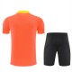 Brasilien Trænings T-shirt Sæt Børn 2025-26 - Shorts Orange