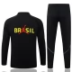 Brasilien Træningssæt 2026-27 - 1-4 Zip Sort