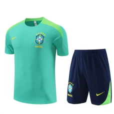 Brasilien Træningstrøje Sæt 2024-25 - Grøn