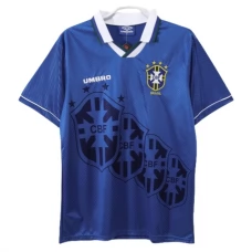 Brasilien Udebanetrøje Retro 1996 Fodboldsæt