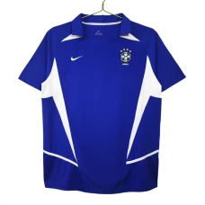 Brasilien Udebanetrøje Retro 2002 Fodboldsæt
