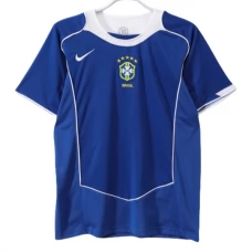 Brasilien Udebanetrøje Retro 2004 Fodboldsæt