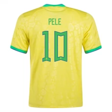Brasilien VM Trøje 2022 Pele 10 Hjemmebanetrøje