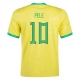 Brasilien VM Trøje 2022 Pele 10 Hjemmebanetrøje