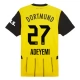 BVB Borussia Dortmund Adeyemi 27 Hjemmebanetrøje 2024-25 Fodboldsæt