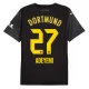 BVB Borussia Dortmund Adeyemi 27 Udebanetrøje 2024-25 Fodboldsæt