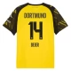 BVB Borussia Dortmund Beier 14 Hjemmebanetrøje 2025-26 Fodboldsæt
