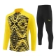 BVB Borussia Dortmund Børn Træningssæt 2024-25 - 1-4 Zip Sort Gul