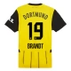 BVB Borussia Dortmund Brandt 19 Hjemmebanetrøje 2024-25 Fodboldsæt