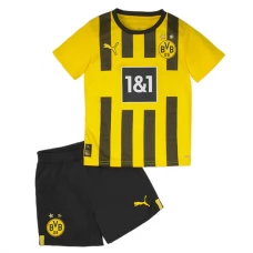 BVB Borussia Dortmund Fodboldsæt Børn 2022-23 Hjemmebanetrøje