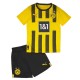 BVB Borussia Dortmund Fodboldsæt Børn 2022-23 Hjemmebanetrøje