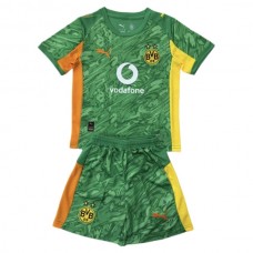 BVB Borussia Dortmund Hjemmebanetrøje Målmand Børn 2025-26 Fodboldsæt