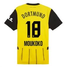 BVB Borussia Dortmund Moukoko 18 Hjemmebanetrøje 2024-25 Fodboldsæt