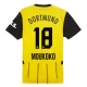 BVB Borussia Dortmund Moukoko 18 Hjemmebanetrøje 2024-25 Fodboldsæt