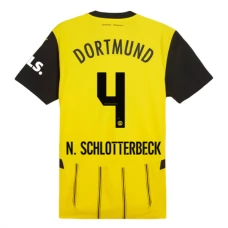 BVB Borussia Dortmund N.Schlotterbeck 4 Hjemmebanetrøje 2024-25 Fodboldsæt