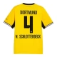 BVB Borussia Dortmund N.Schlotterbeck 4 Hjemmebanetrøje 2026-27