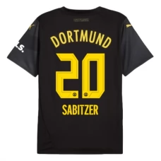 BVB Borussia Dortmund Sabitzer 20 Udebanetrøje 2024-25 Fodboldsæt