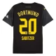 BVB Borussia Dortmund Sabitzer 20 Udebanetrøje 2024-25 Fodboldsæt