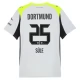 BVB Borussia Dortmund Sule 25 Udebanetrøje 2025-26 Fodboldsæt