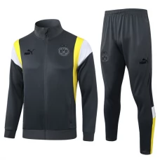 BVB Borussia Dortmund Træningsjakke Sæt Børn 2023-24 - Grå