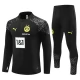 BVB Borussia Dortmund Træningssæt 2023-24 - 1-4 Zip Sort
