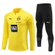 BVB Borussia Dortmund Træningssæt Børn 2023-24 - 1-4 Zip Gul