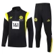 BVB Borussia Dortmund Træningssæt Børn 2023-24 - 1-4 Zip Sort