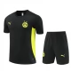 BVB Borussia Dortmund Træningstrøje Sæt 2024-25 - Shorts Sort