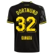 BVB Borussia Dortmund Trøje 2022-23 Kamara 32 Udebanetrøje