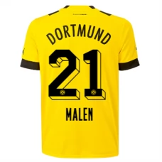 BVB Borussia Dortmund Trøje 2022-23 Malen 21 Hjemmebanetrøje