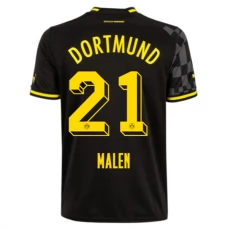 BVB Borussia Dortmund Trøje 2022-23 Malen 21 Udebanetrøje