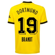 BVB Borussia Dortmund Trøje 2023-24 Brandt 19 Hjemmebanetrøje