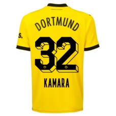BVB Borussia Dortmund Trøje 2023-24 Kamara 32 Hjemmebanetrøje