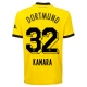 BVB Borussia Dortmund Trøje 2023-24 Kamara 32 Hjemmebanetrøje